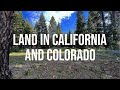 California and Colorado Land for Sale | Recap