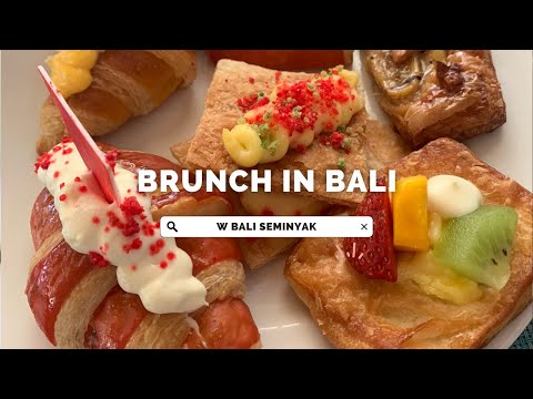 Sunday brunch at W Bali Seminyak
