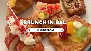 Sunday brunch at W Bali Seminyak