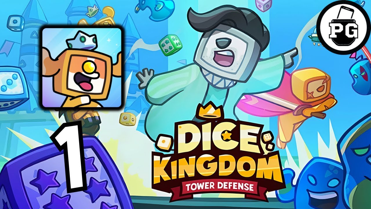 Enemy Invades Your Dice Kingdom !! 🎲 Dice Kingdom - Tower Defense - Gameplay Walkthrough |Part 1|