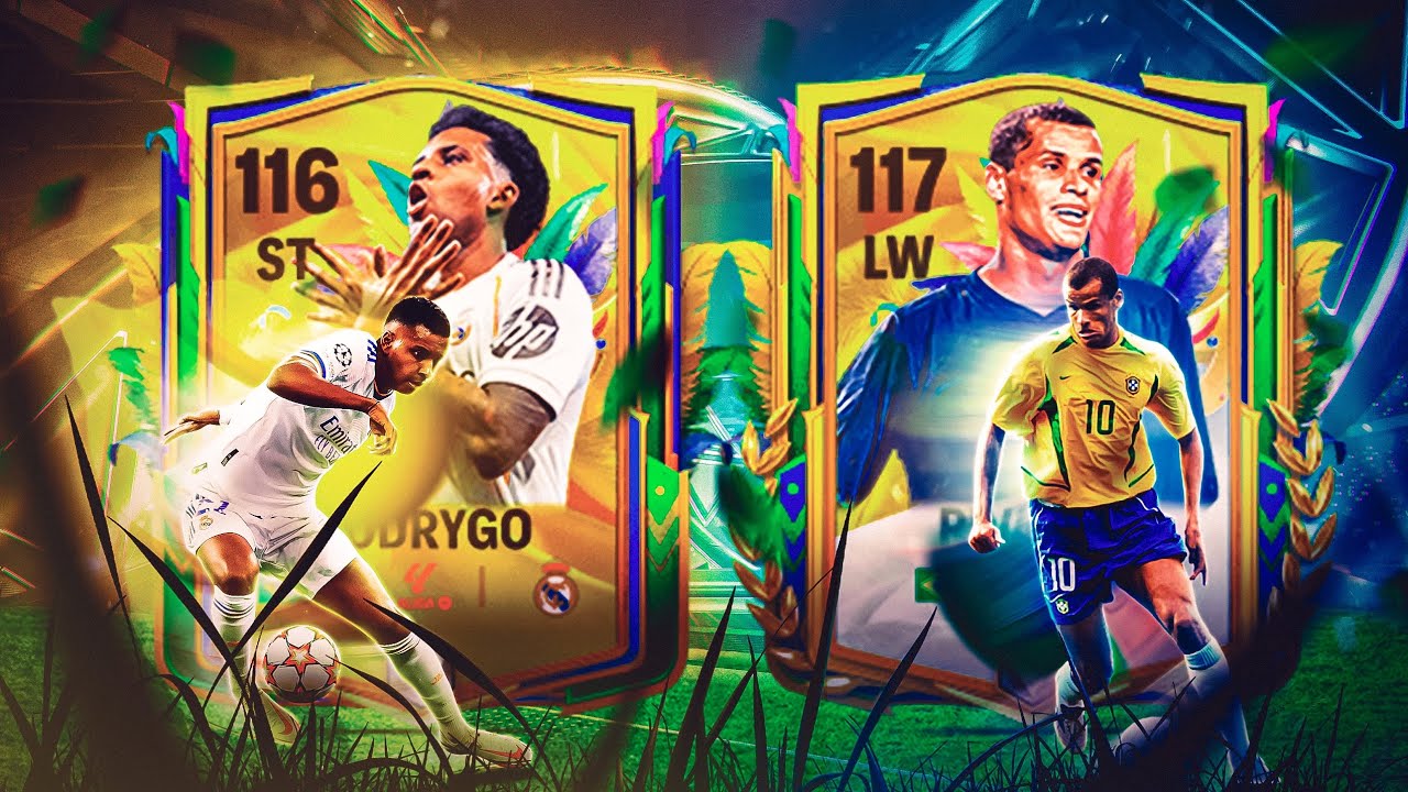 REVIEW DOBLE. RODRYGO Y RIVALDO GINGA. LLEGA LA SAMBA DE BRASIL A FC MOBILE 