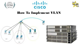 How To implement VALN On Cisco Switch Step by Step #ciscopackettracer #ccna