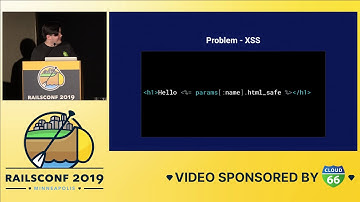 RailsConf 2019 - Rails Security at Scale by Jack McCracken