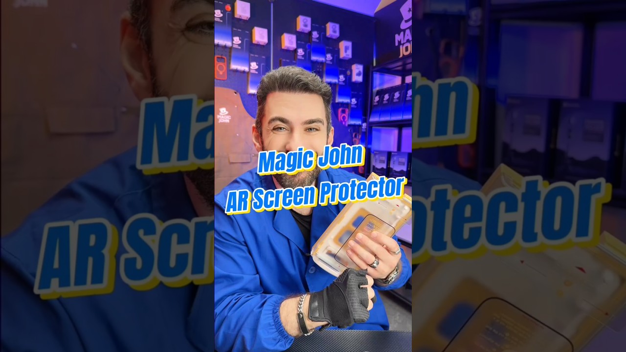MAGIC JOHN スクリーンプロテクターと電話ケース