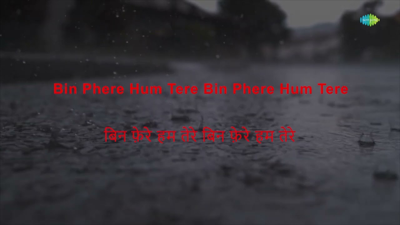 Bin Phere Hum Tere - Karaoke With Lyrics | Kishore Kumar | Usha Khanna | Indeewar