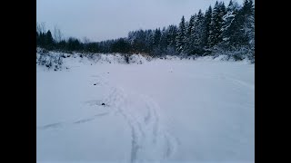 ЗИМНЯЯ РЫБАЛКА НА РЕКЕ ВОЛ (НИЖЕГОРОДСКАЯ ОБЛ., ВЕТЛУЖСКИЙ Р-Н)