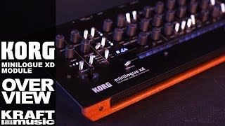 Korg Minilogue XD Module - Overview with Nick Kwas