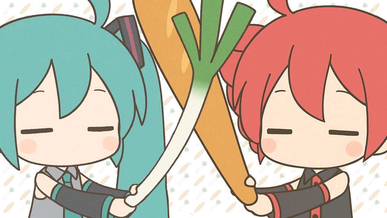 長ネギとフランスパン / 初音ミク・重音テト - YouTube