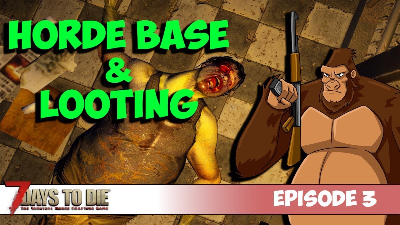 7 Days To Die Crafting For Survival Ep.4 (ALPHA 18) - YouTube