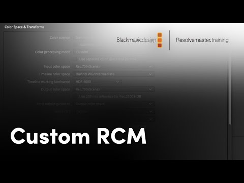 Custom RCM