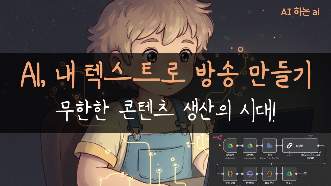 n8n에 Gemini TTS API를 연결했더니... 멋진 자동화가 탄생했습니다 (워크플로우 다운받아서 실행해보세요)