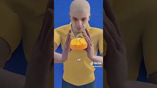 How to Eat an Orange the Right Way 🍊 No Mess, Full Flavor!