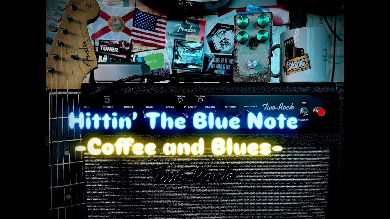 Coffee and Blues! One Guitar Raw Blues!