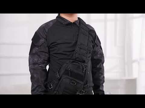 Сумка тактична через плече Protector Plus X226 coyote, видео 2