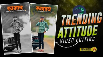 New Marathi Dialogue Attitude Video Editing Alight Motion | Trending Attitude Status Editing | 2025