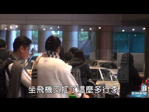 【台灣壹週刊】一家四口曝光　最高齡產子女星拎雙兒返台