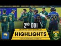 2nd ODI Highlights | Sri Lanka vs South Africa 2021