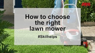 How to choose the right lawn mower