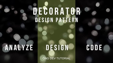 Decorator Design Pattern: Thiết kế Class Diagram