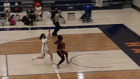 Jayla Reliford Long Pass to Andrea Tribble Layup C...