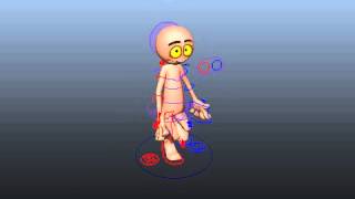Walk Cycle - Skipping