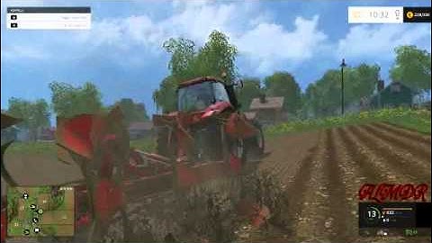 Farming Simulator 15, Plowing Field!!!
