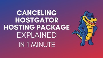 How To Cancel HostGator Hosting Package? (2024)