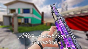 AK117 Aether Crystal Camo Gameplay !