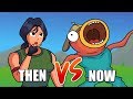 Fortnite Then vs Now - Building (Animation)