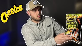 Trying These Flamin’ Hot Dill Pickle Cheetos Net Worth