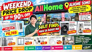 ₱22K → ₱6,749 na 2HP AIRCON?! AllHome Weekend Price Drop UP TO 90% OFF!