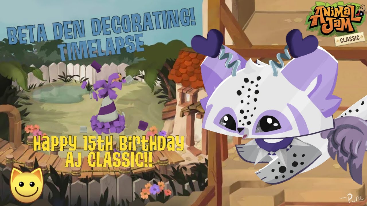 NEW BETA DEN DECORATING (Timelapse)