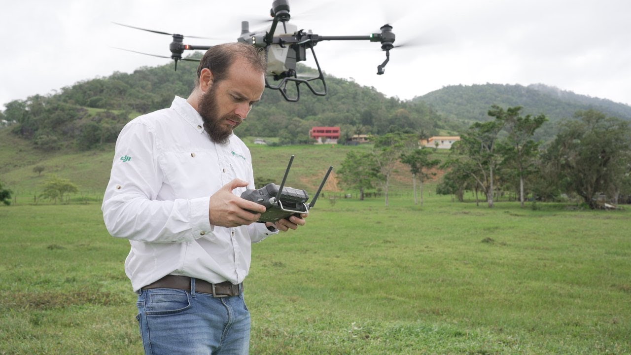 DJI Dronespray ® ¡en Brasil! YouTube