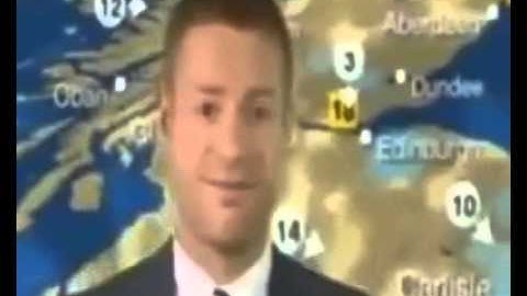BBC Weather Blooper