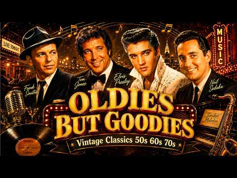 Sinatra, Tom Jones, Engelbert, Elvis, Paul Anka, Carpenters - Golden Oldies 50s 60s 70s Love Songs