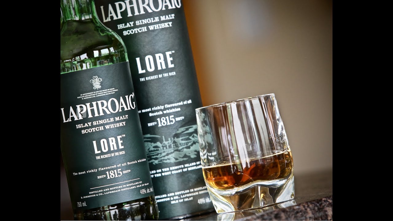 Laphroaig Lore Peated Scotch Whisky #329 - YouTube
