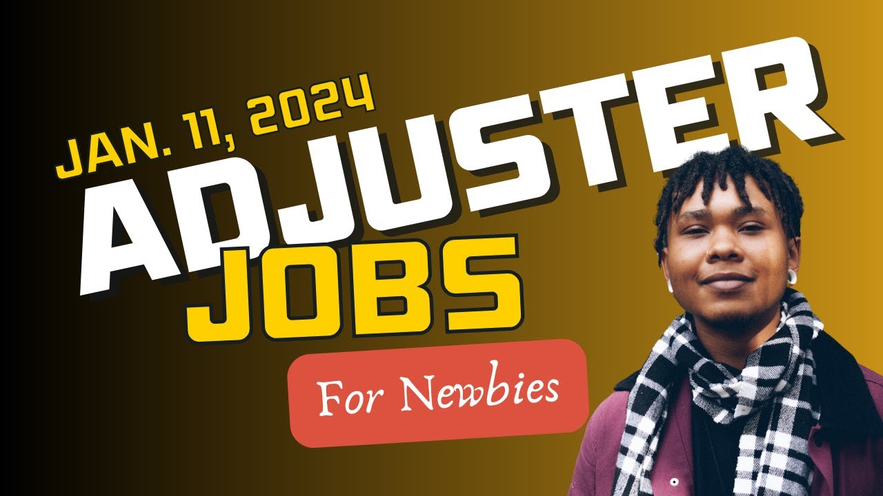 🎉Finally! 2 Claims Adjuster Jobs (Jan. 2024) YouTube