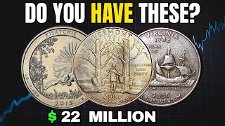 Top 5 Most RARE State Quarters That Could Make You RICH Overnight – Check Your Pocket Change!