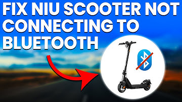 How To Fix NIU Scooter Not Connecting To Bluetooth (Why NIU Scooter Won