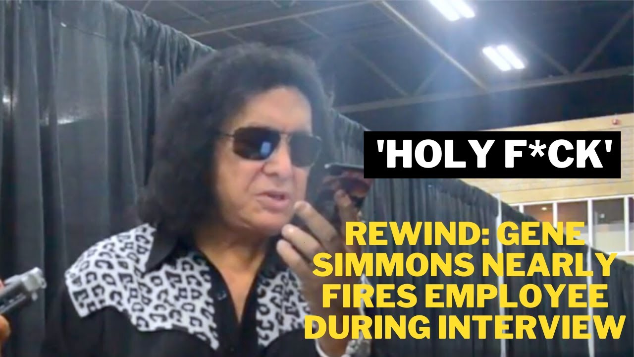 Gene Simmons Nearly Fires Employee During Interview (2018)