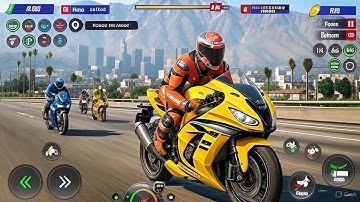 Open World Moto Driving Simulator | Extreme Bike Racing & Free Ride Gameplay #1 