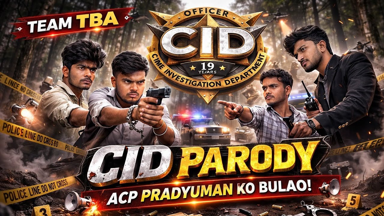 CID Parody – Daya Ne Is Baar Darwaza Nahi Toda 😂 | Funny CID Spoof