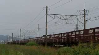 【国鉄色】EF64 1040　3075レ貨物列車　沼津-片浜間