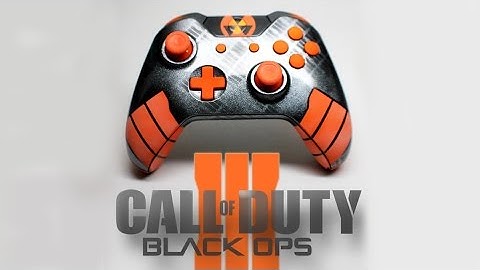 BlackOps3 Custom Xbox One Controller Hand Airbrushed by ProModz.com