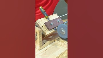 Impressive DIY Sharpening Jig for woodworking #shorts #woodworking #trending #amazing