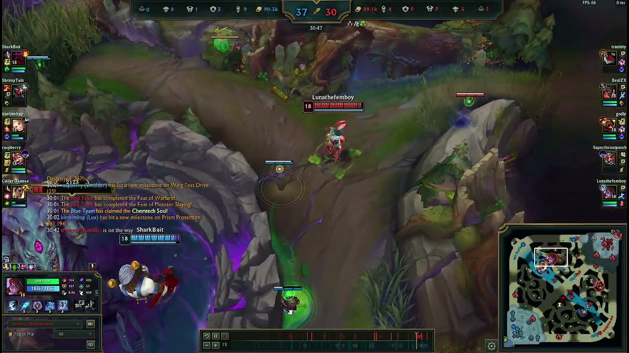 when jungler miss their smite....