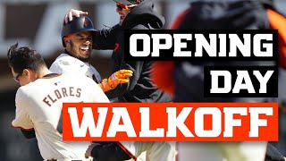 Thairo Estrada Hits Walkoff Double in San Francisco Giants Home Opener | 샌프란시스코 자이언츠 하이라이트