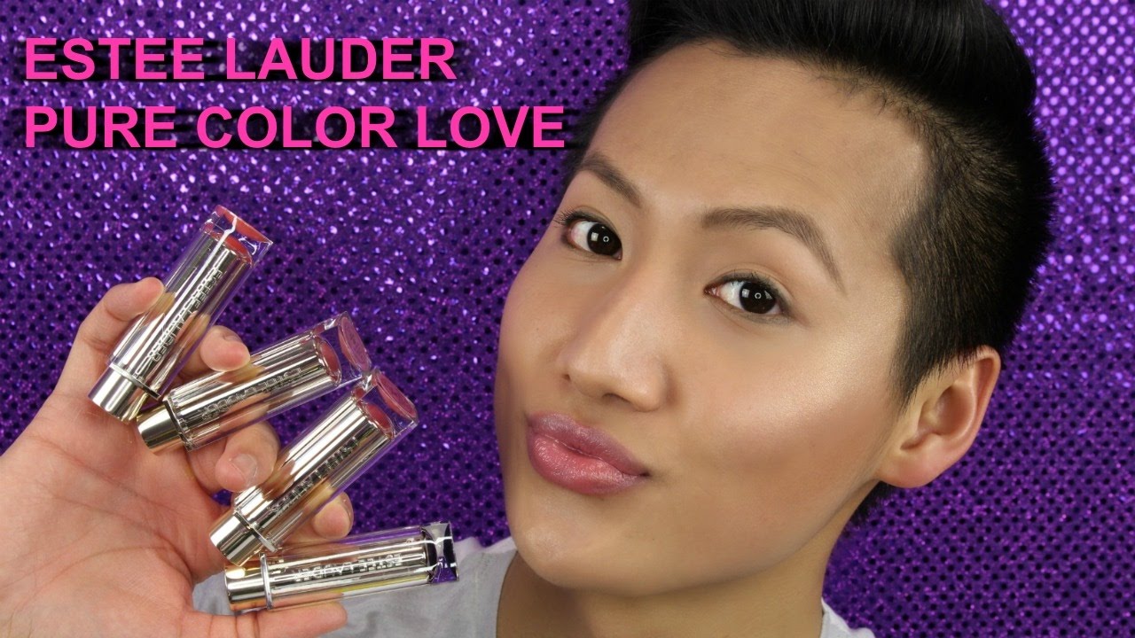 Estee Lauder Pure Color Love Lipsticks [First Impression/Swatches