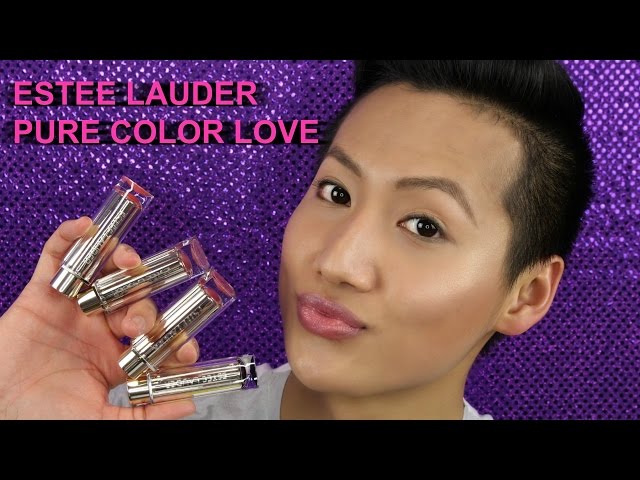 Estee Lauder Pure Color Love Lipsticks [First Impression/Swatches