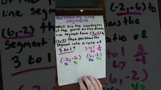 Partitioning Line Segments Step-by-Step